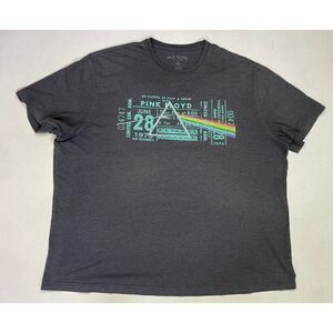 Pink Floyd An Evening Of Sight & Sound T-shirt Men XXL Gray Short Sleeve Music